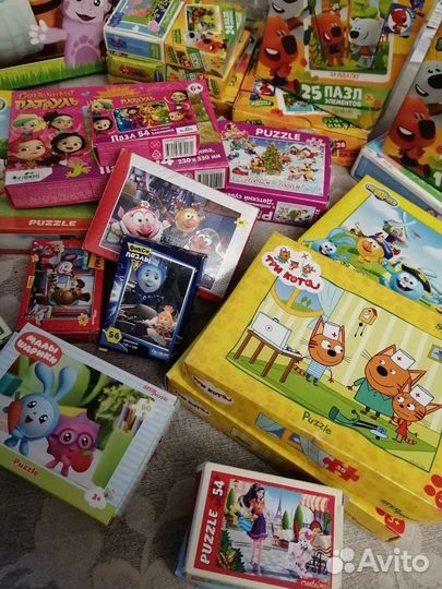 Пазлы 25 штук