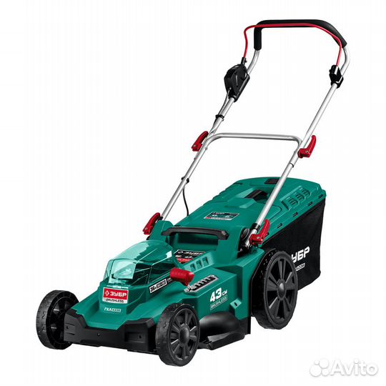 Аккумуляторная газонокосилка гкл-4336-42 зубр