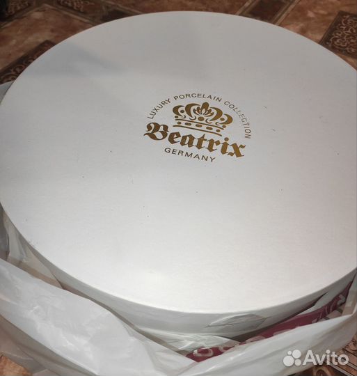 Сервиз фарфор Beatrix чайный Германия 6 персон