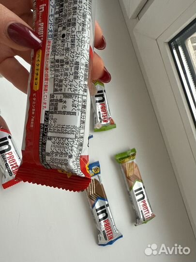 Протеиновые батончики Японские morinaga