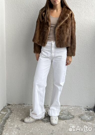 Шуба норковая автоледи