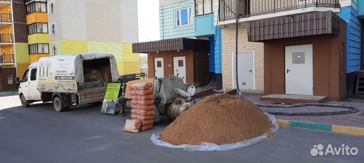 Полусухая стяжка пола