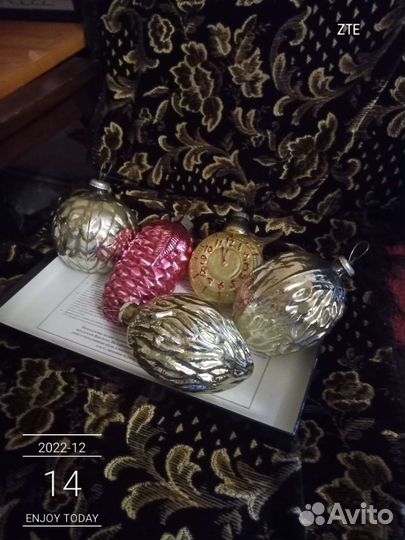 Елочные игрушки СССР