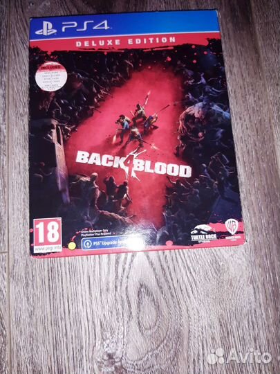 Игры для ps4 Back 4 blood deluxe edition