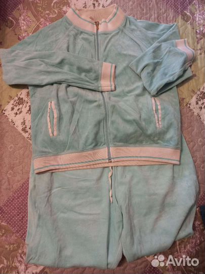 Спортивный костюм хлопок плюш новый