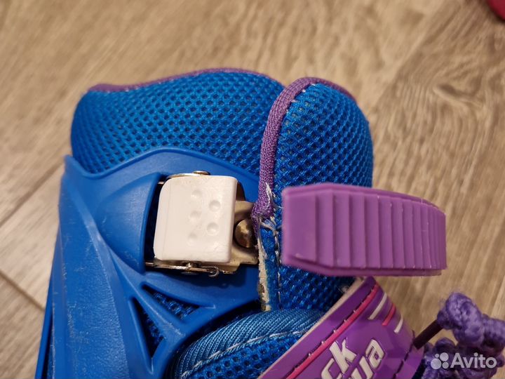 Ледовые коньки ролики детские раздвижные 26-29 XS