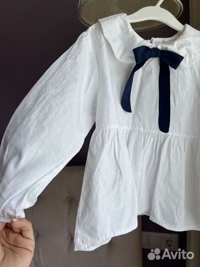 Рубашка для девочки 134 школьная