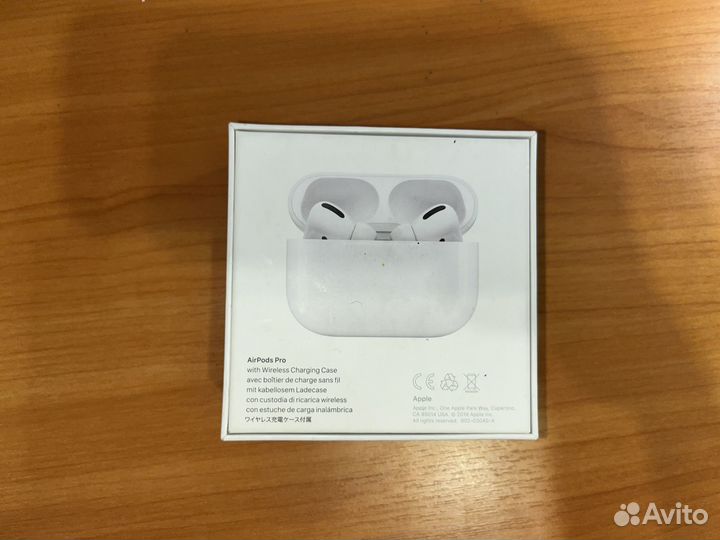 Коробка от airpods pro