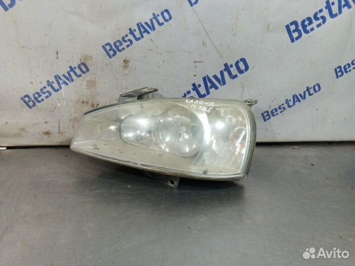 Фара передняя левая LADA Kalina хетчбек 1.6 2007