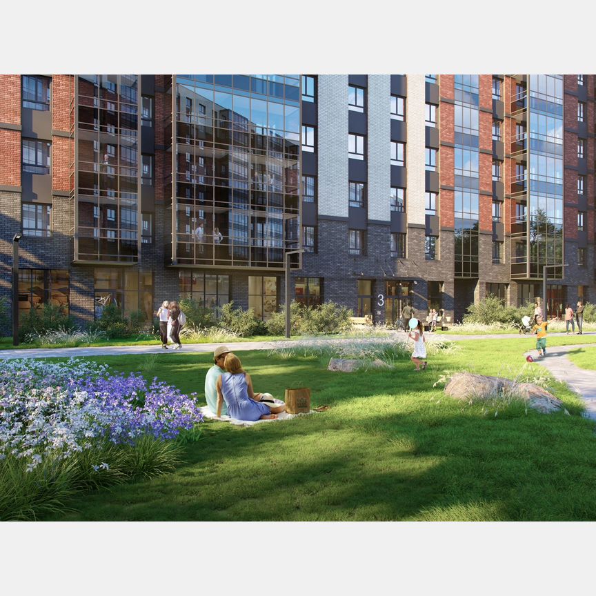 1-к. квартира, 33,3 м², 7/12 эт.