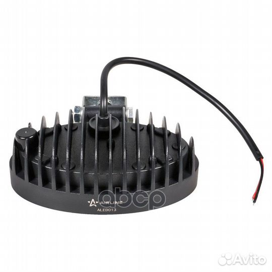 Фара светодиодная овальная, 8 LED рассеянный св