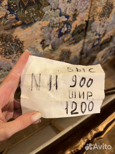 Картина масло в золотой раме