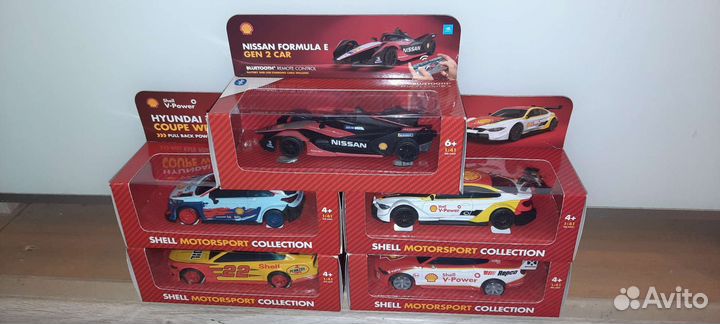 Машинки Shell Motosport Collection