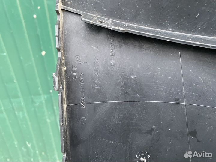 Юбка заднего бампера volkswagen golf 5 (V) GTI