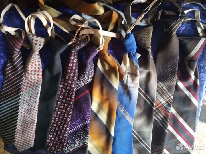 СССР ретро Галстуки 70-80х