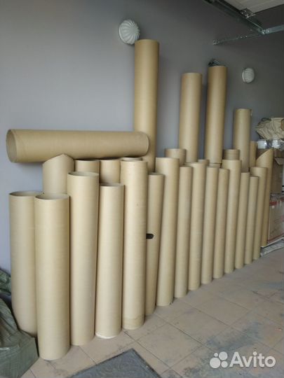 Картонные трубы