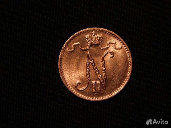 1 пенни 1916 года Unc