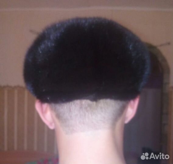 Меховая мужская кепка