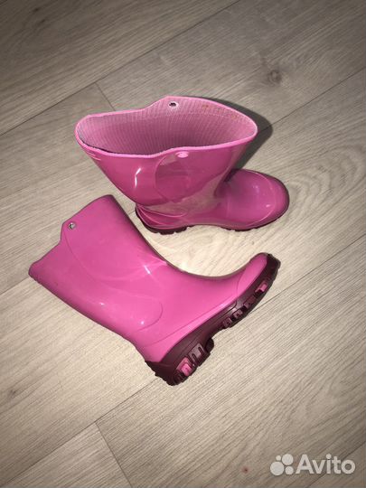 Сапоги резиновые для девочки