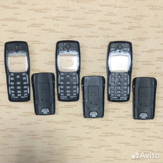 Корпус для Nokia 1100 черные -3 шт