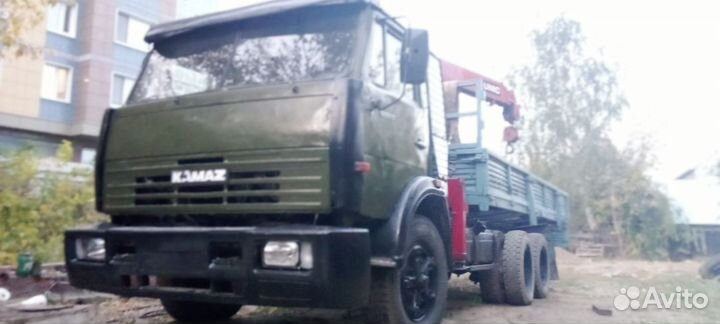 КАМАЗ 53212 с КМУ, 1988