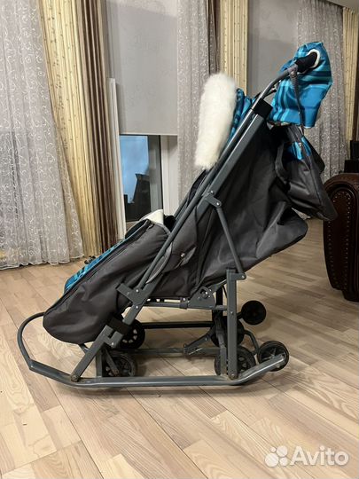 Коляска санки