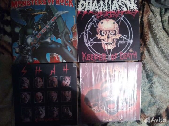 Металл. Хард рок. Пластинки. Винил