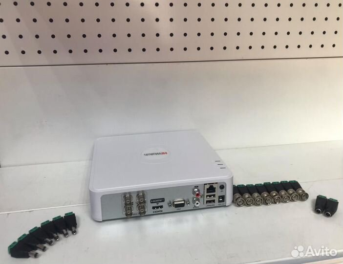 Комплект видеонаблюдения HD-TVI 4 камеры+ббп-80