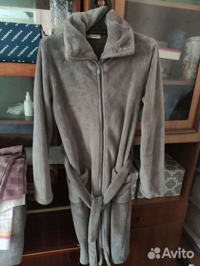 Халат махровый женский