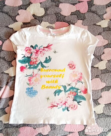 Одежда (джинсы, футболки, юбка, сарафан, комплект)