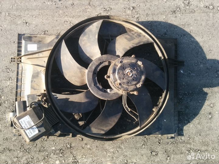 Вентелятор радиатора и вентелятор печки