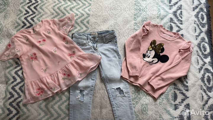 Пакет вещей для девочки 110-116
