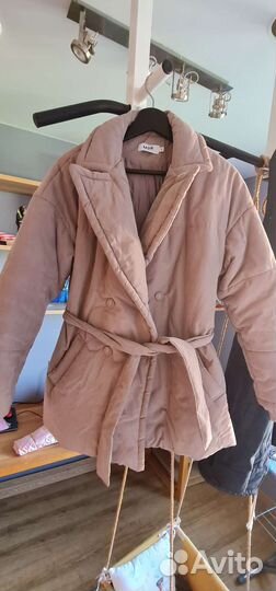 Пуховик, куртка зимние женские xs 40 размер