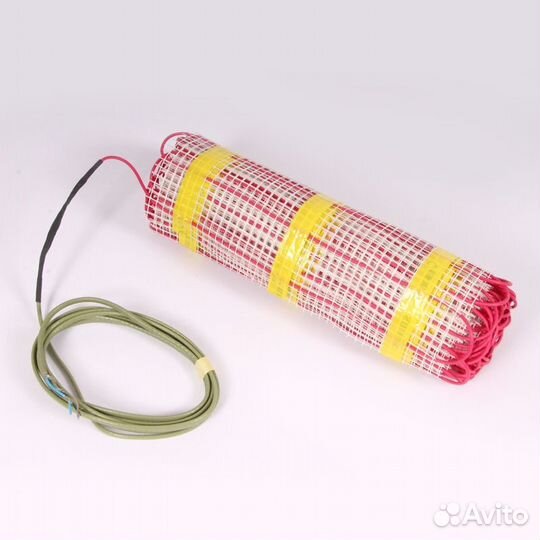 Мат греющий двужильный 160Вт/м2 на полимерной сетк