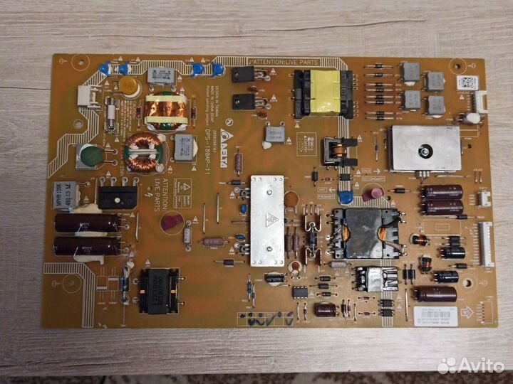 Телевизор Philips 55pfl5537t/12- запчасти