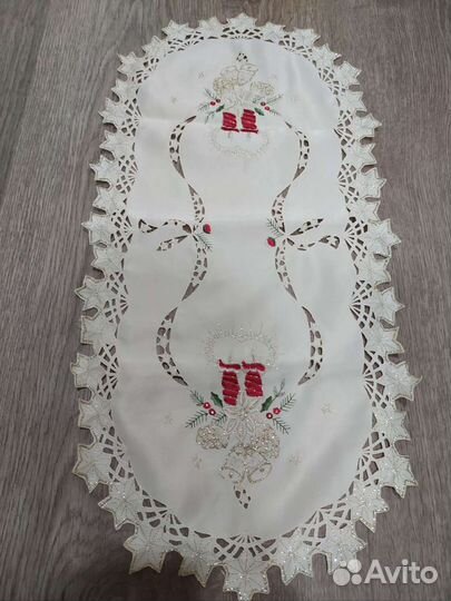 Скатерти и салфетка новогодние