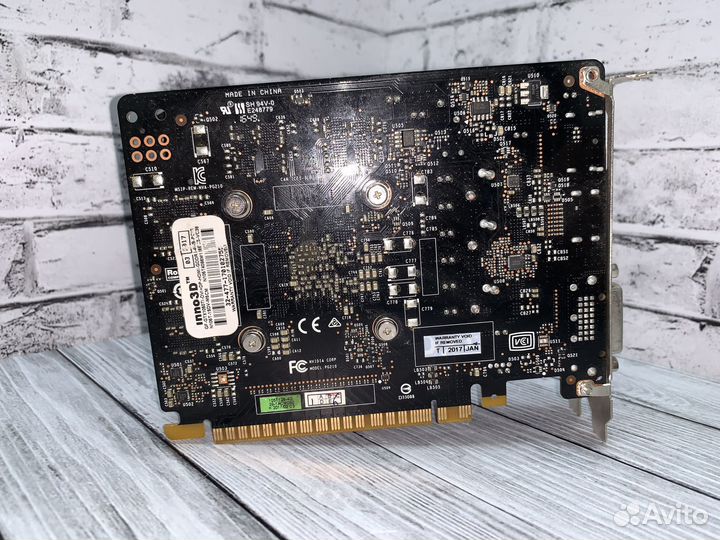 Видеокарта GTX 1050Ti 4GB