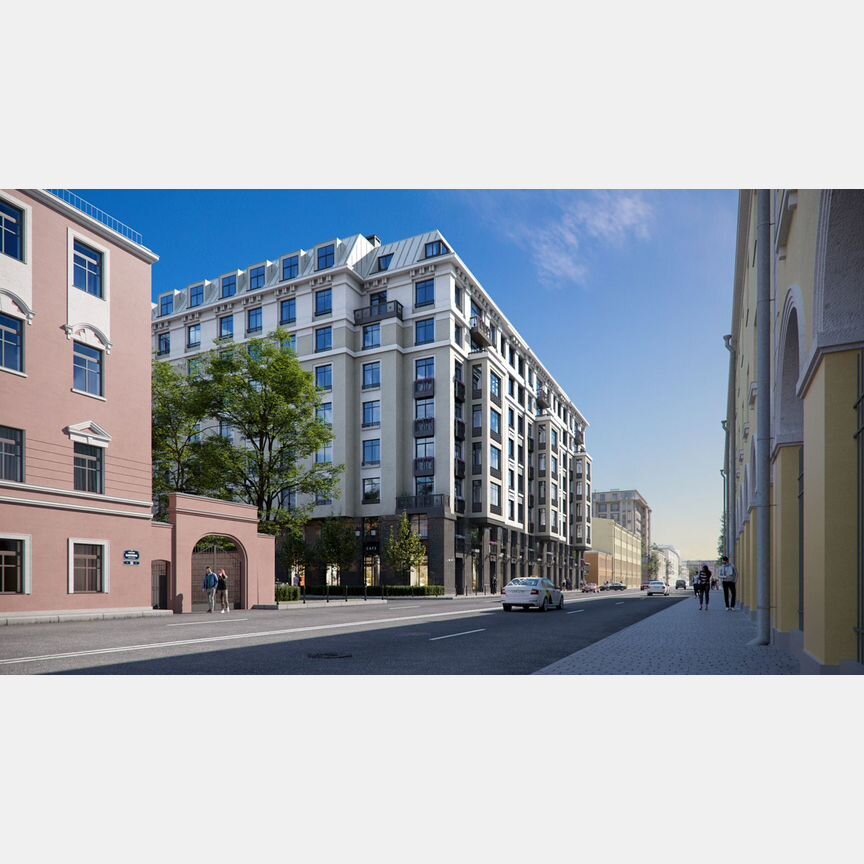 2-к. квартира, 87,3 м², 2/9 эт.