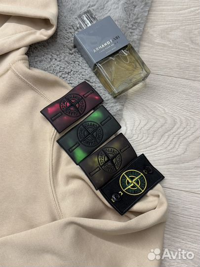 Кофта stone island стоник бежевого цветаа