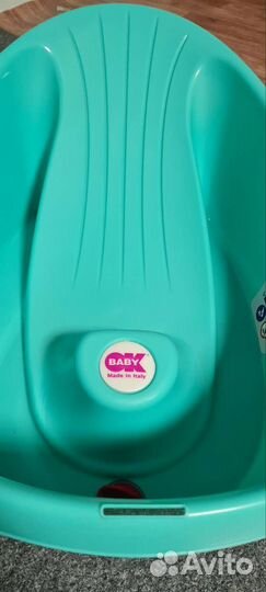 Детская ванночка для купания с горкой