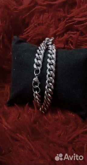 Серебряный браслет мужской 925 probe