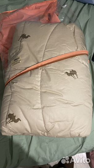 Одеяло детское из верблюжьей шерсти 110х140