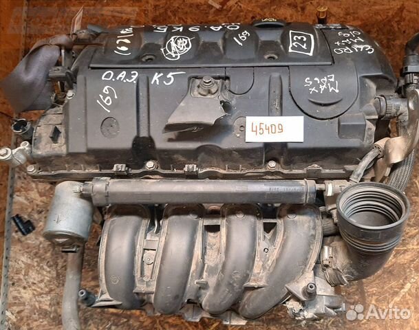 Двигатель 1.6 EP6 5F01 евро 5 Citroen С3 арт. 255