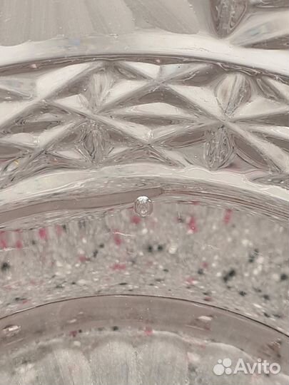 Хрустальная ваза с изюминкой СССР