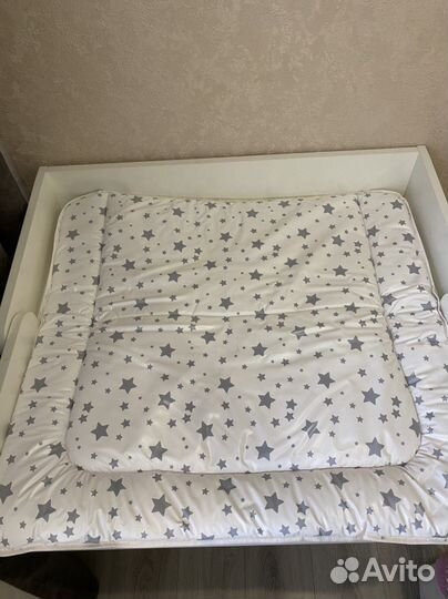 Матрас на пеленальный комод
