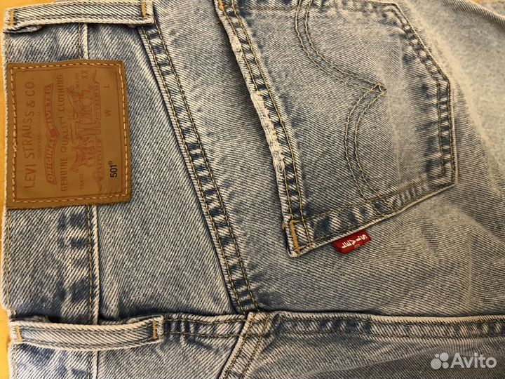 Джинсы levis и Guess