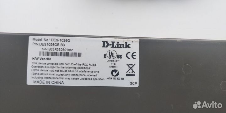Switch Dlink 26 port