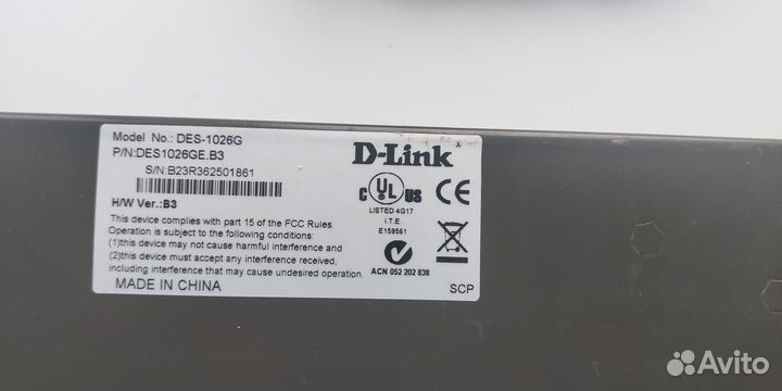 Switch Dlink 26 port