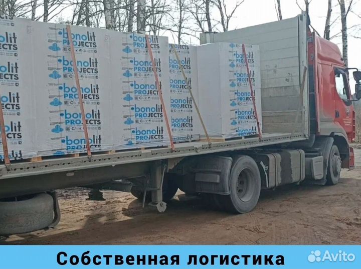 Газобетонные блоки / Пеноблоки bonolit D600, D400