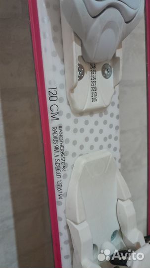 Горные лыжи детские 120